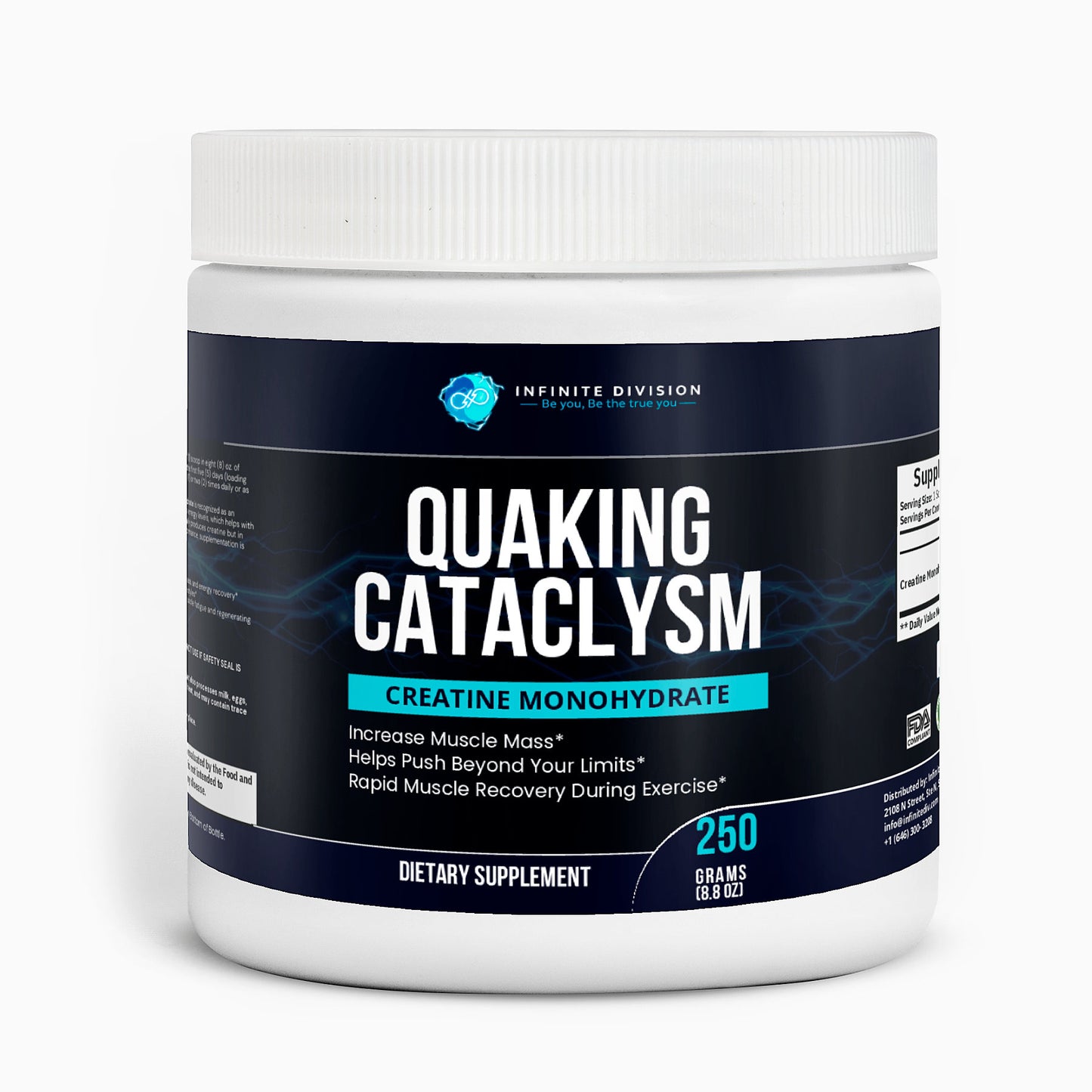 Quaking Cataclysm: Creatine Monohydrate