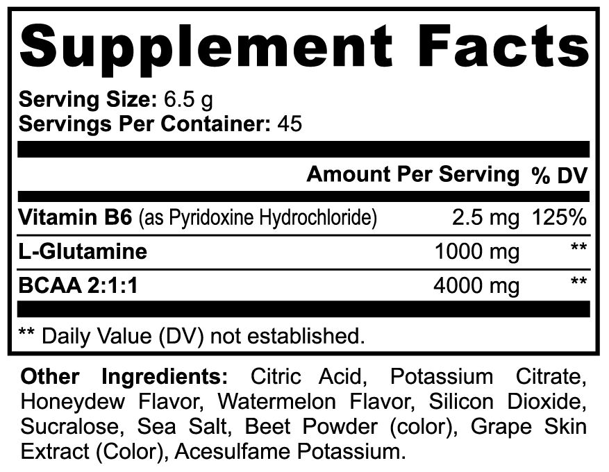 Agimat Shock - BCAA (Honeydew)